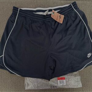 Nike Black Mesh Soccer Athletic Shorts Lightweight Performance NWT Size L